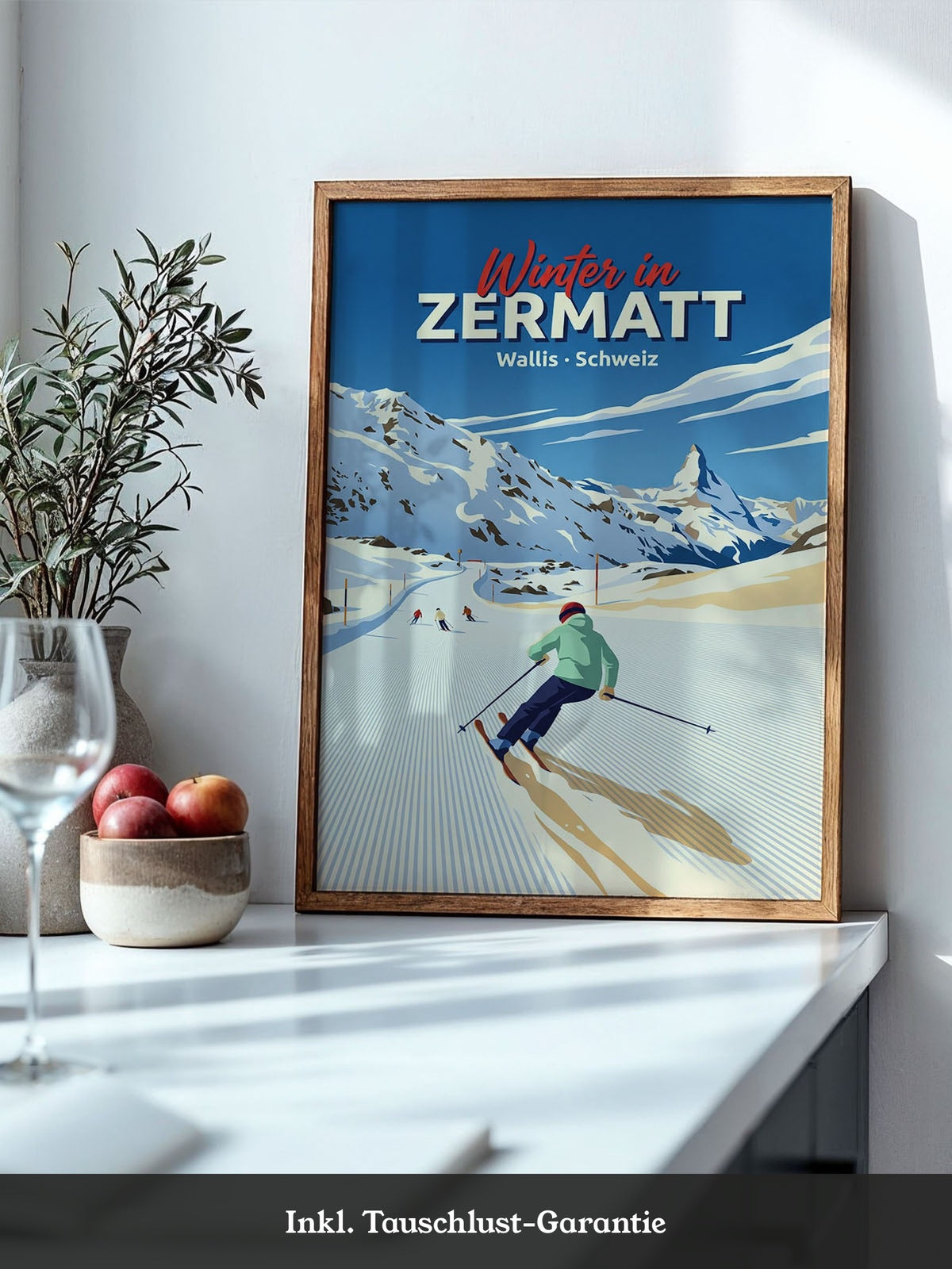 Ski Piste Berge Winter