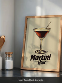 Cocktailglas Retro-Stil