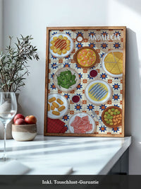 Andalucia Tapas Illustration