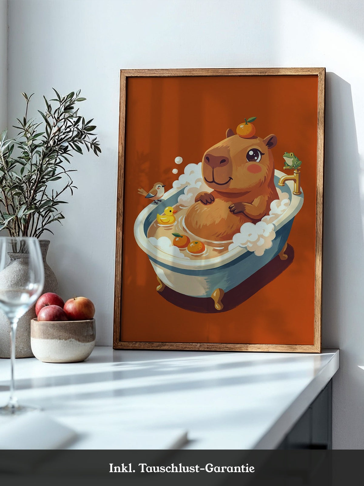 Capybara Badewanne Entspannung