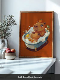 Capybara Badewanne Entspannung
