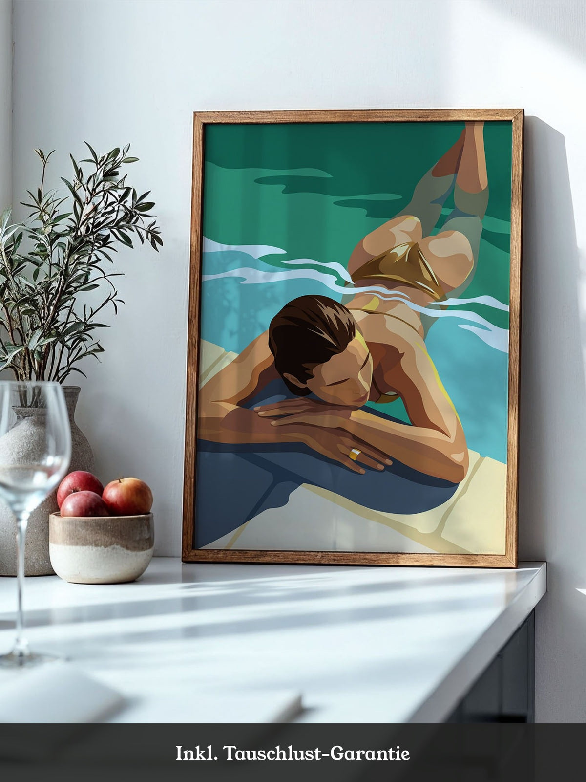 Entspannung Wasser Illustration