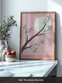 Kirschblüte Mond Rosa