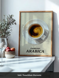 Arabica Kaffee Vogelperspektive