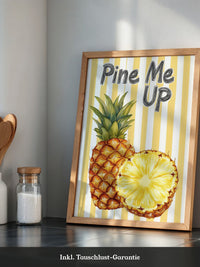 Ananas Streifen Illustration