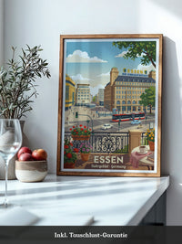 Essen Stadtszene Retro