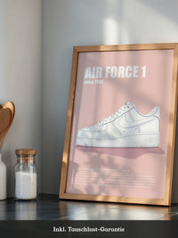 Sneaker Weiß Seitenansicht Retro