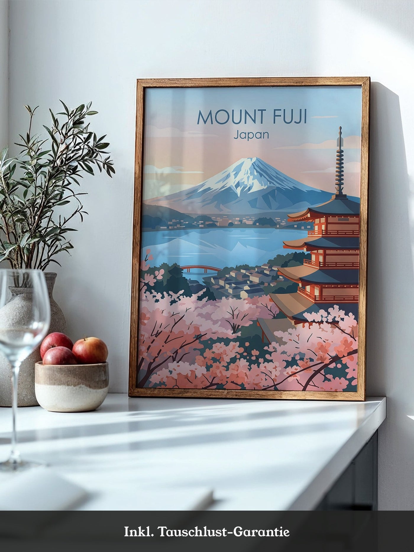 Mount Fuji Kirschblüten Stilvoll