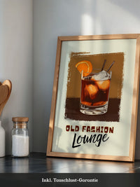 Old Fashioned Cocktail Vintage