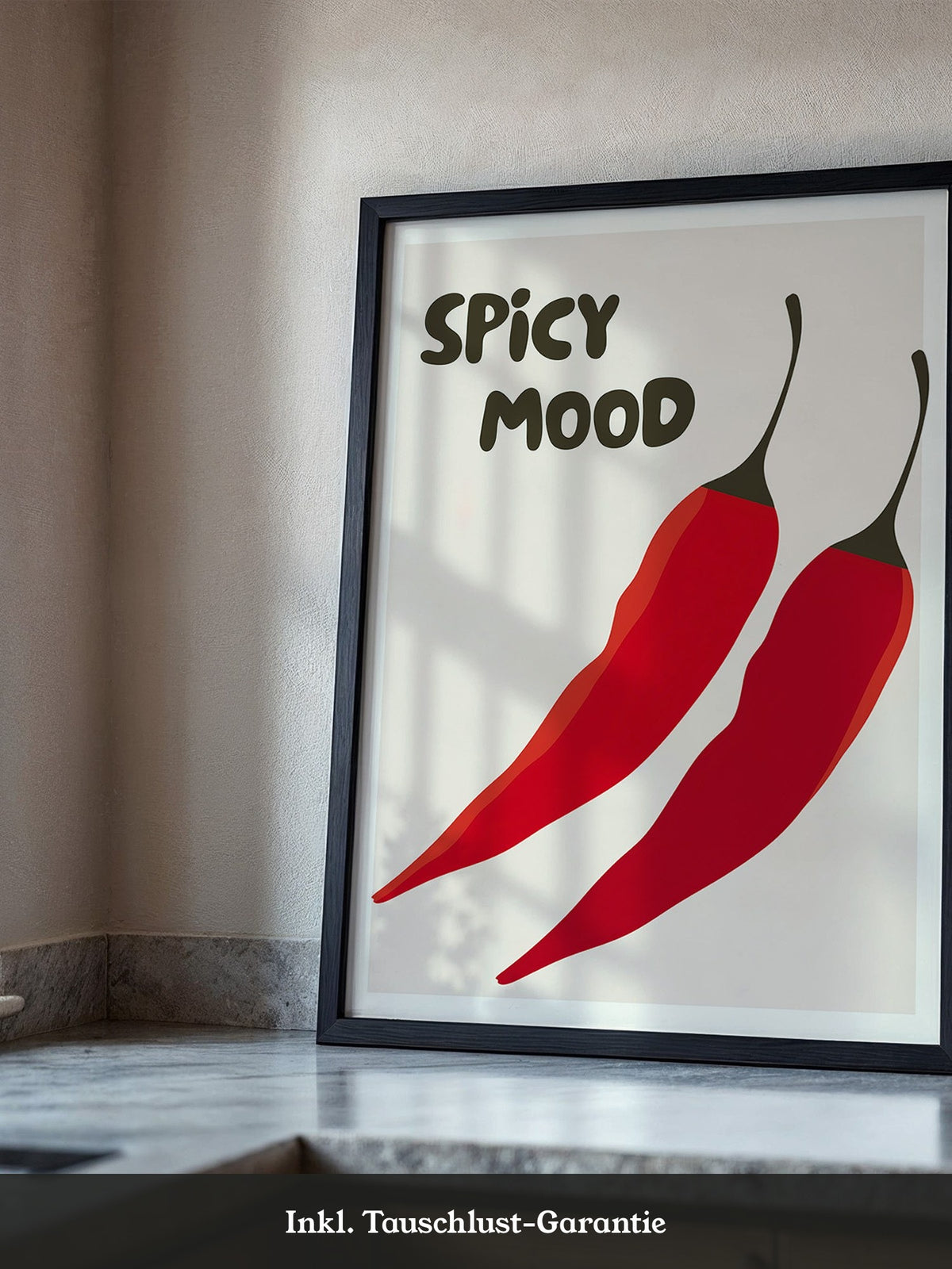Chilischoten Grafik Rot