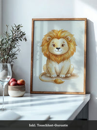 Löwe Niedlich Aquarell