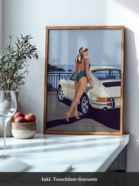 Vintage Sportwagen Küstenluft