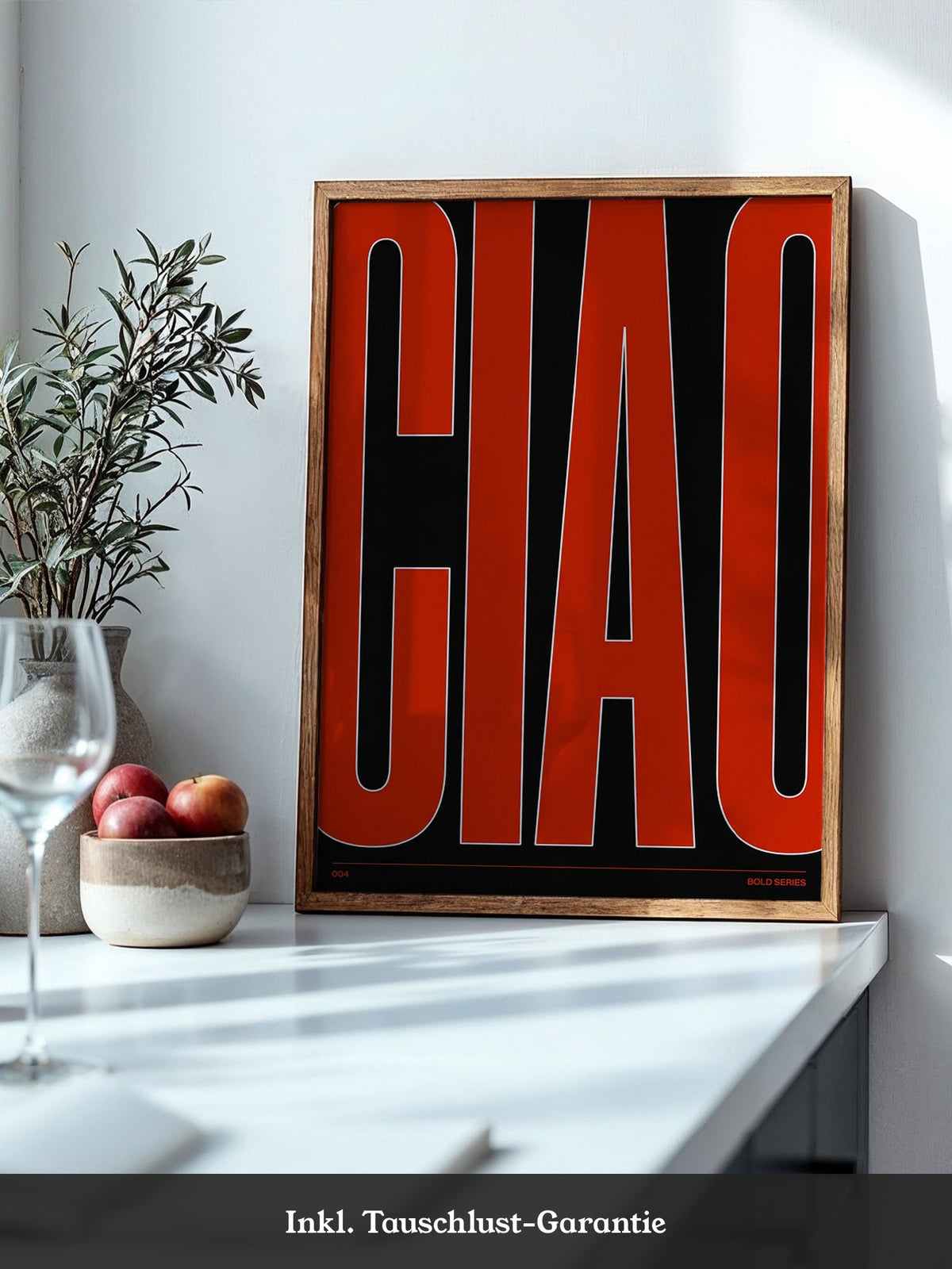 CIAO Rot Schwarz Bold