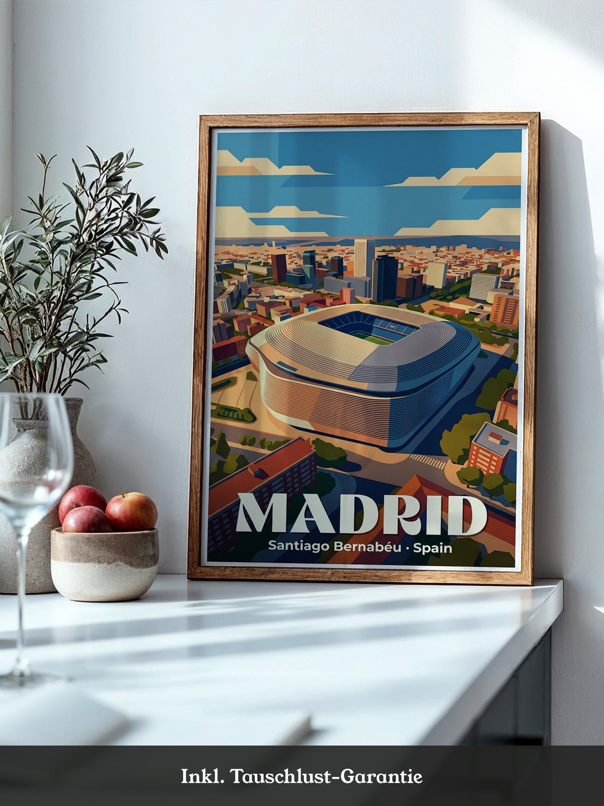 Stadion Madrid Retro Stil