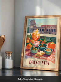 Aperol Spritz Colosseum Malerei