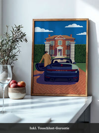 Sportwagen Luxus Villa Retro