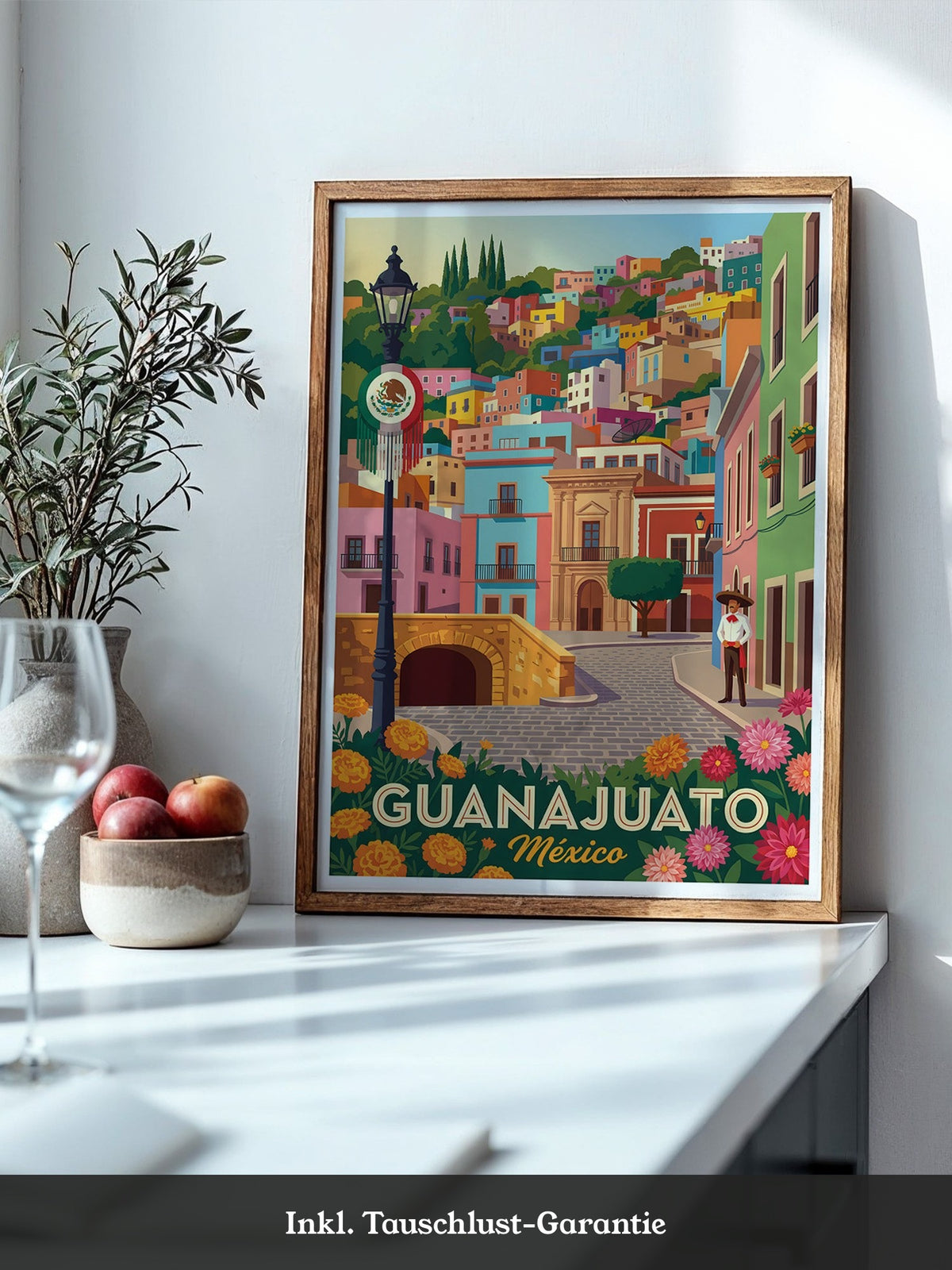 Guanajuato Stadt Farbenvielfalt