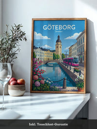Göteborg Kanal Stadtidylle