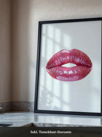 Glitzernde Lippen Hochglanz