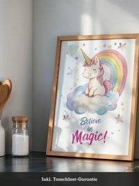 Einhorn Regenbogen Pastellträume
