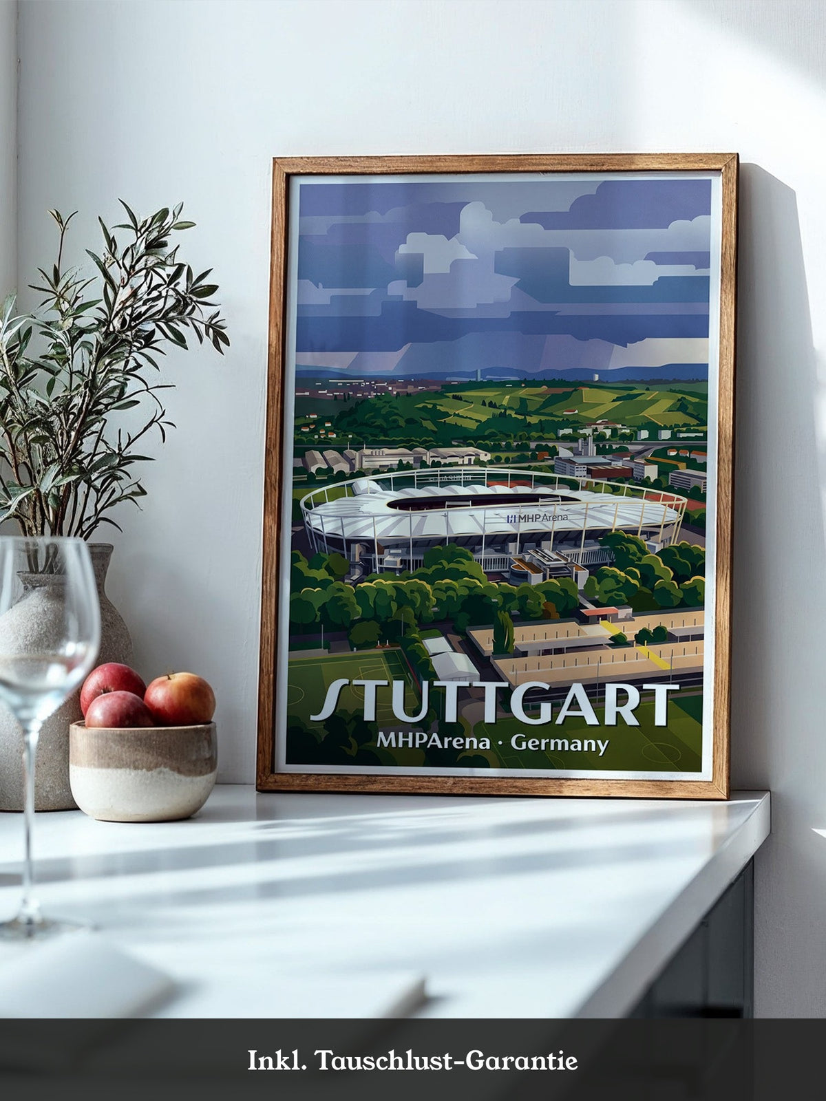 Stuttgart Stadion Panorama