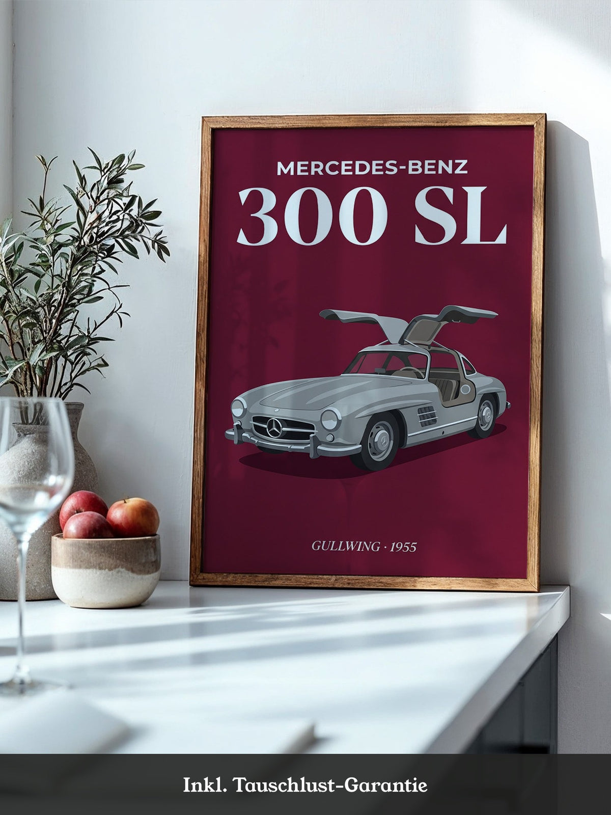Mercedes 300 SL Gullwing Weiß
