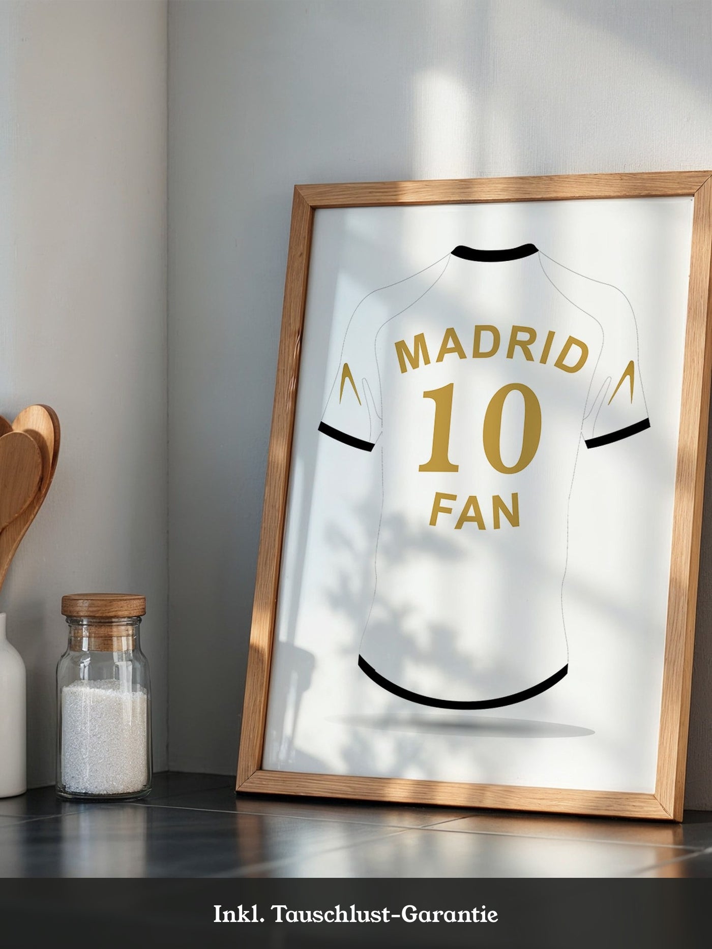 Madrid Trikot Weiß Gold