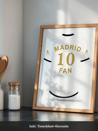 Madrid Trikot Weiß Gold