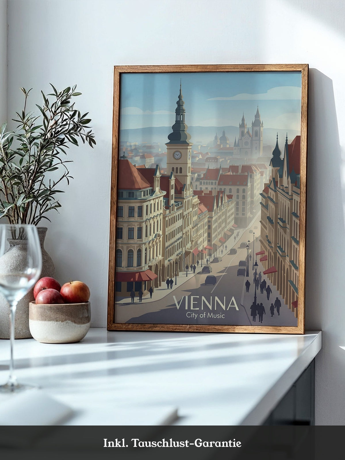 Wiener Altstadt Pastellstimmung