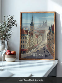 Wiener Altstadt Pastellstimmung