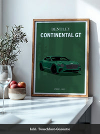Bentley Coupé Grün Frontansicht