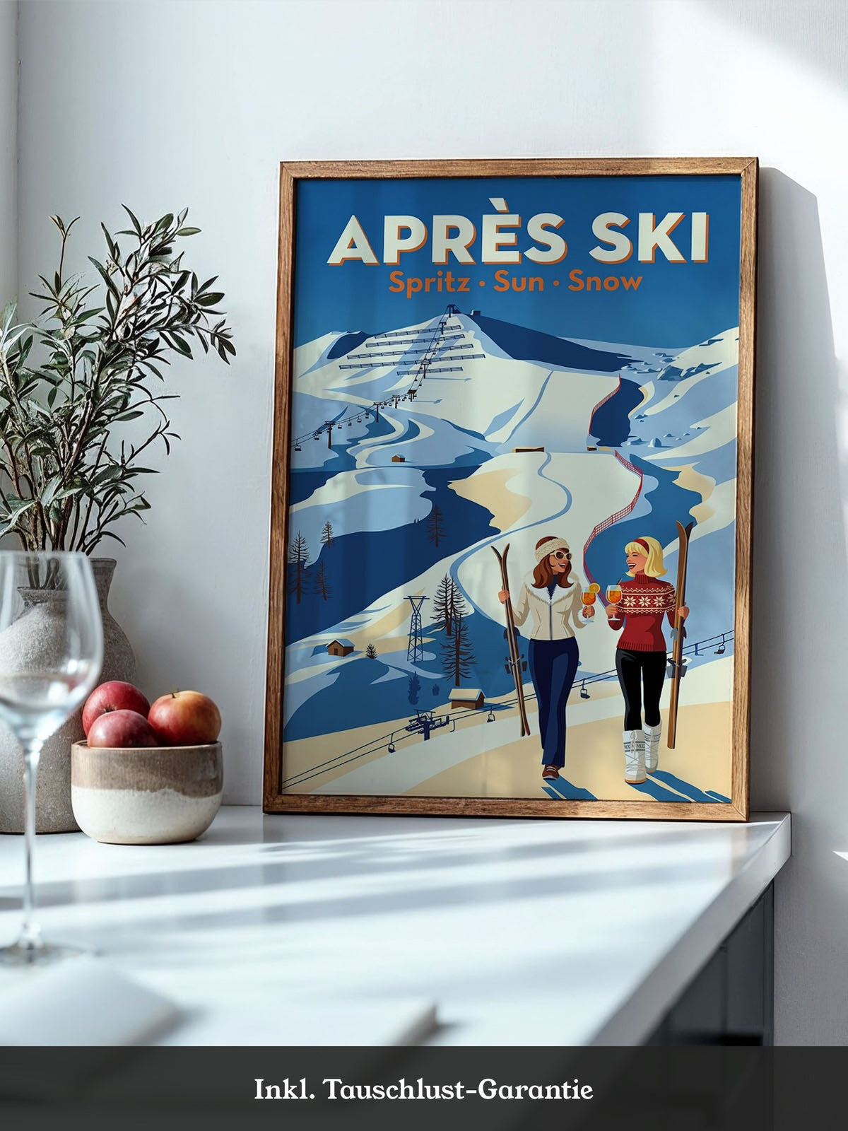 Aprés Ski Retro Vintage
