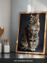 Maine Coon Katze elegant
