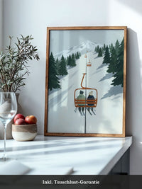 Skilift Bergperspektive