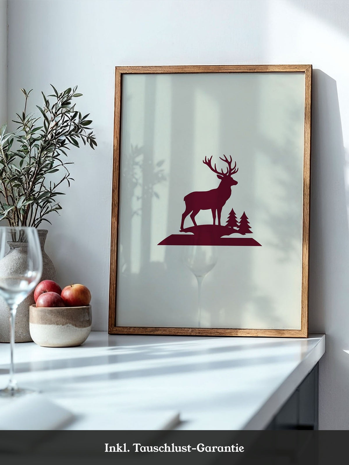 Hirsch Silhouette Natur