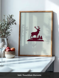 Hirsch Silhouette Natur
