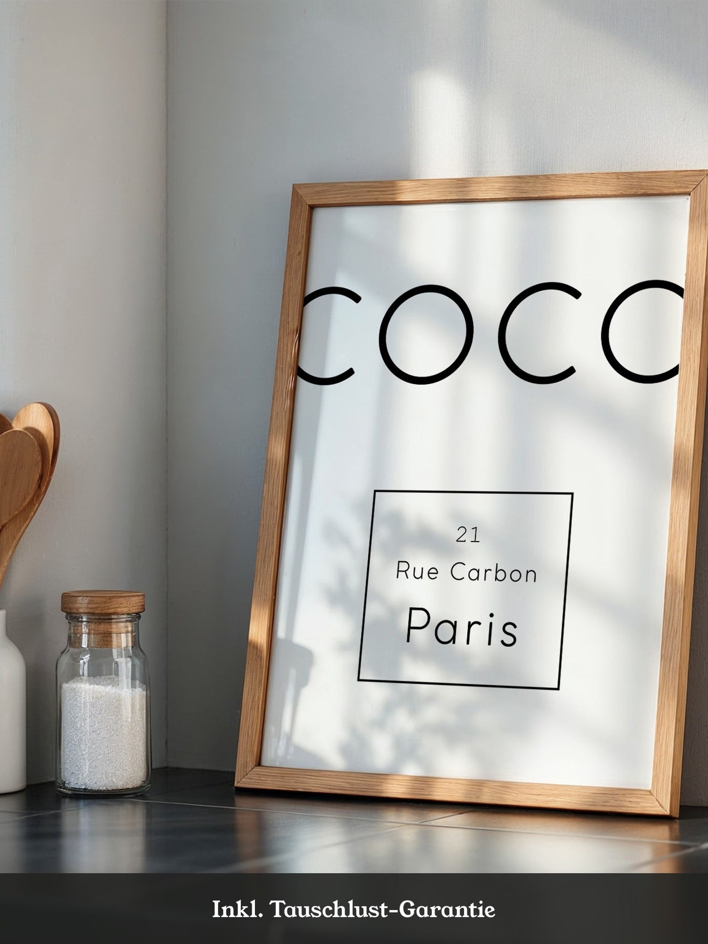 Coco minimalistisches Typografie Design