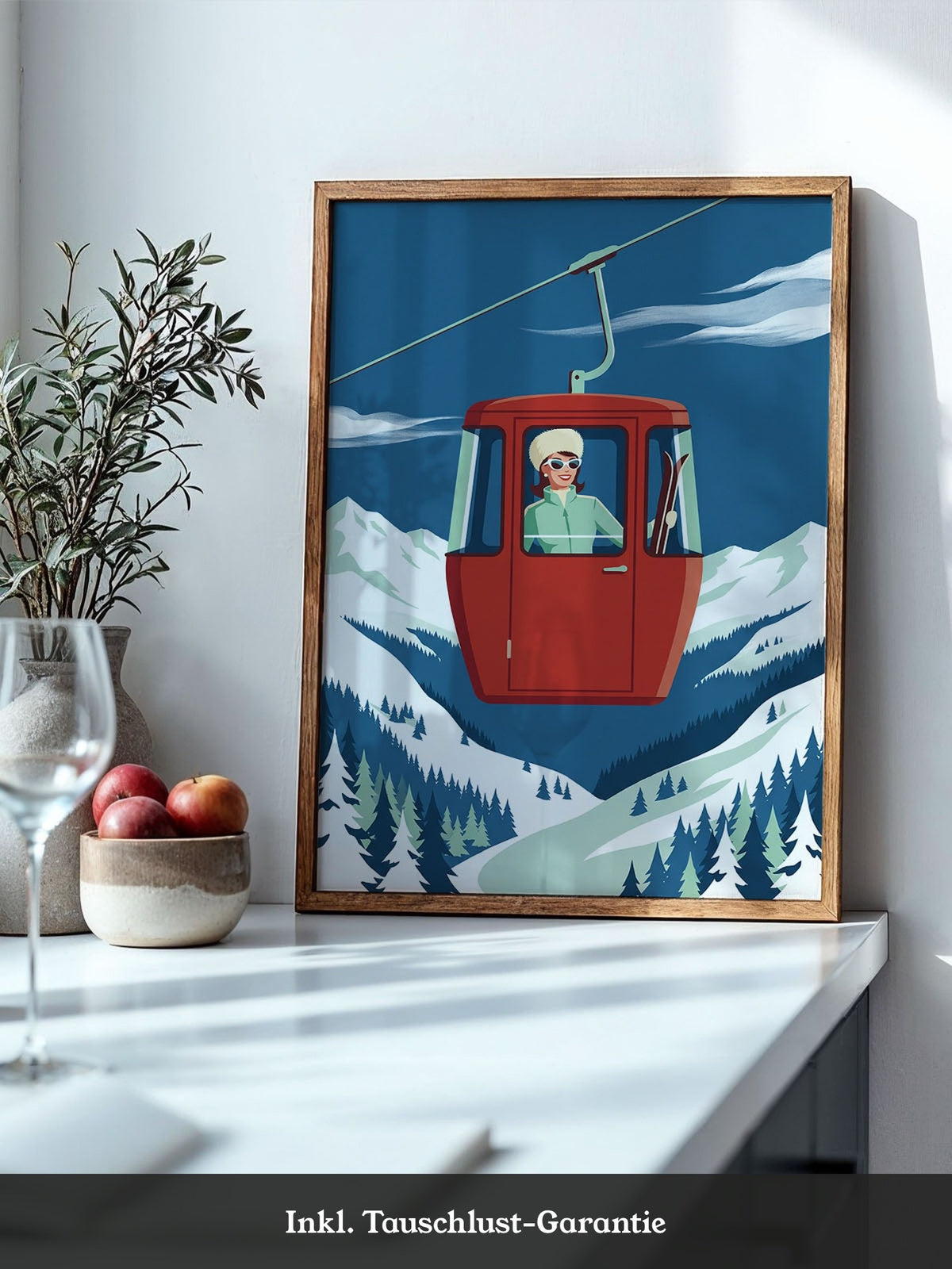 Seilbahn Alpen Retro