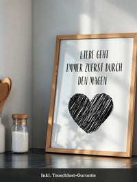 Herz Illustration Strichzeichnung