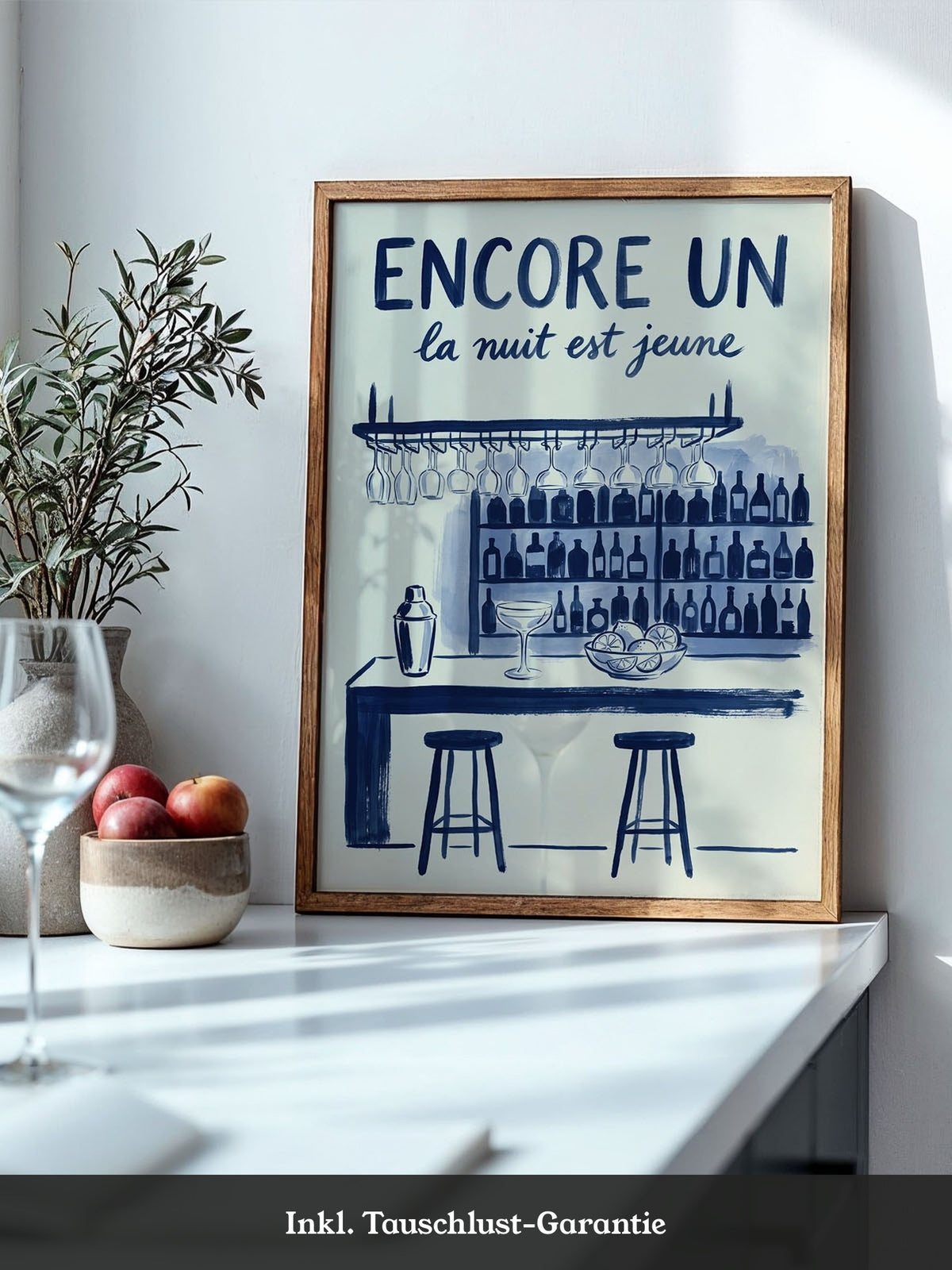 Bar Nacht Illustration