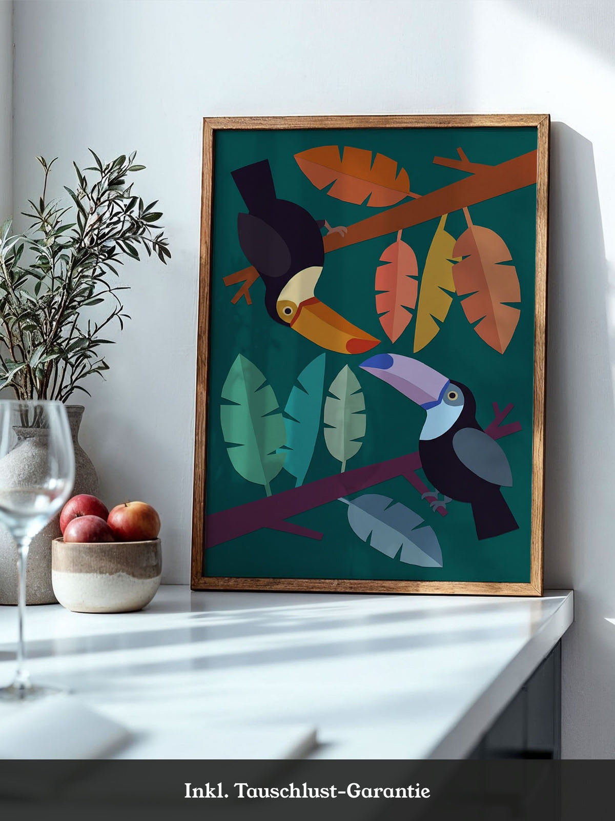 Tukan Vögel Illustration