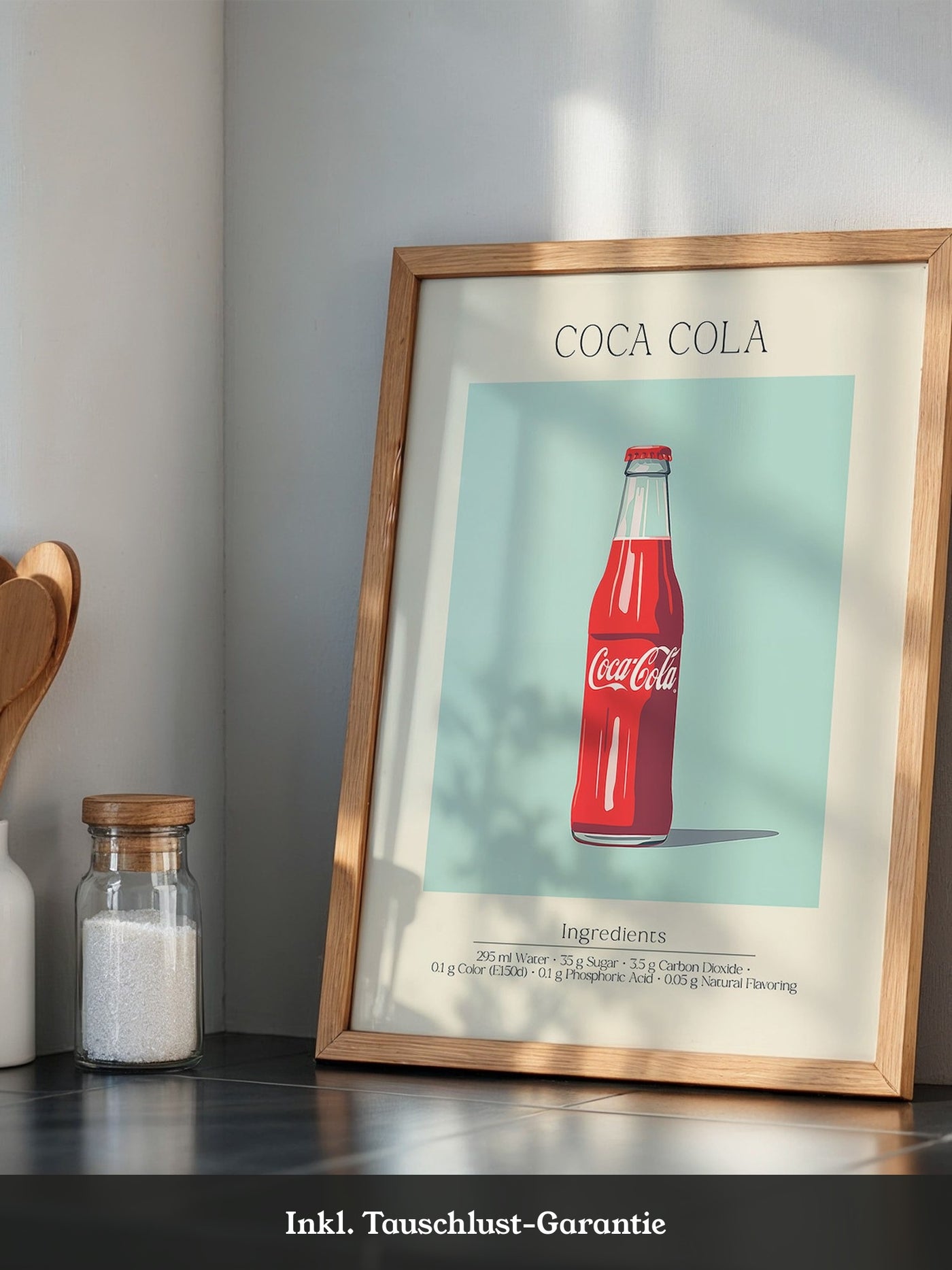 Cola Flasche Vintage Illustration