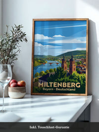 Miltenberg Kunstdruck Bayern