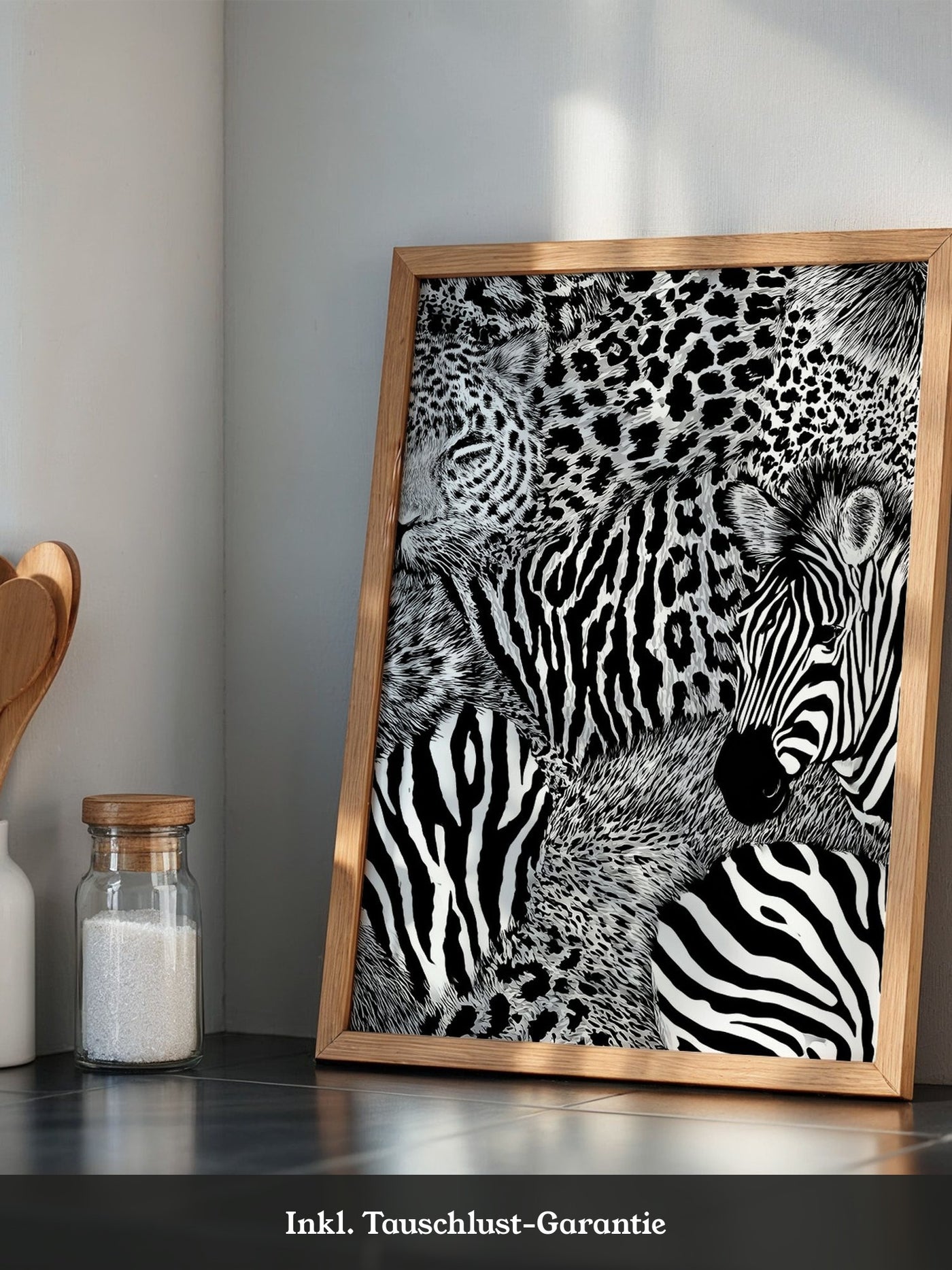 Zebra Leopard Muster Wild