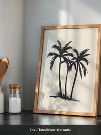 Palmen Vintage Silhouette