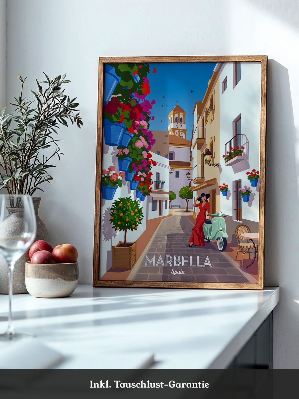 Spanische Gasse Blumenpracht