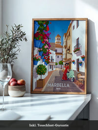 Spanische Gasse Blumenpracht