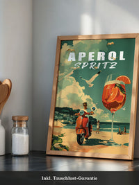 Vespa Strand Vintage Retrofarben