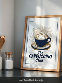 Cappuccino Tasse retro Grafik