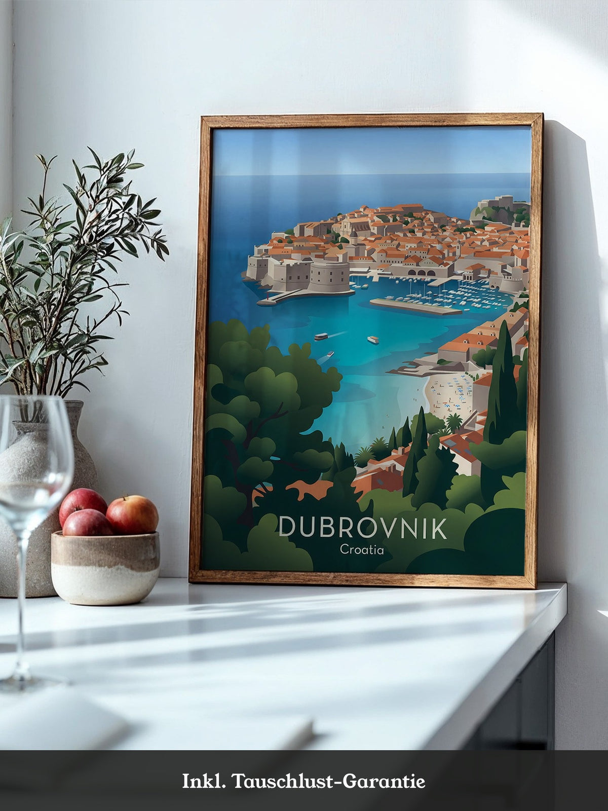 Dubrovnik Küste Pastellfarben